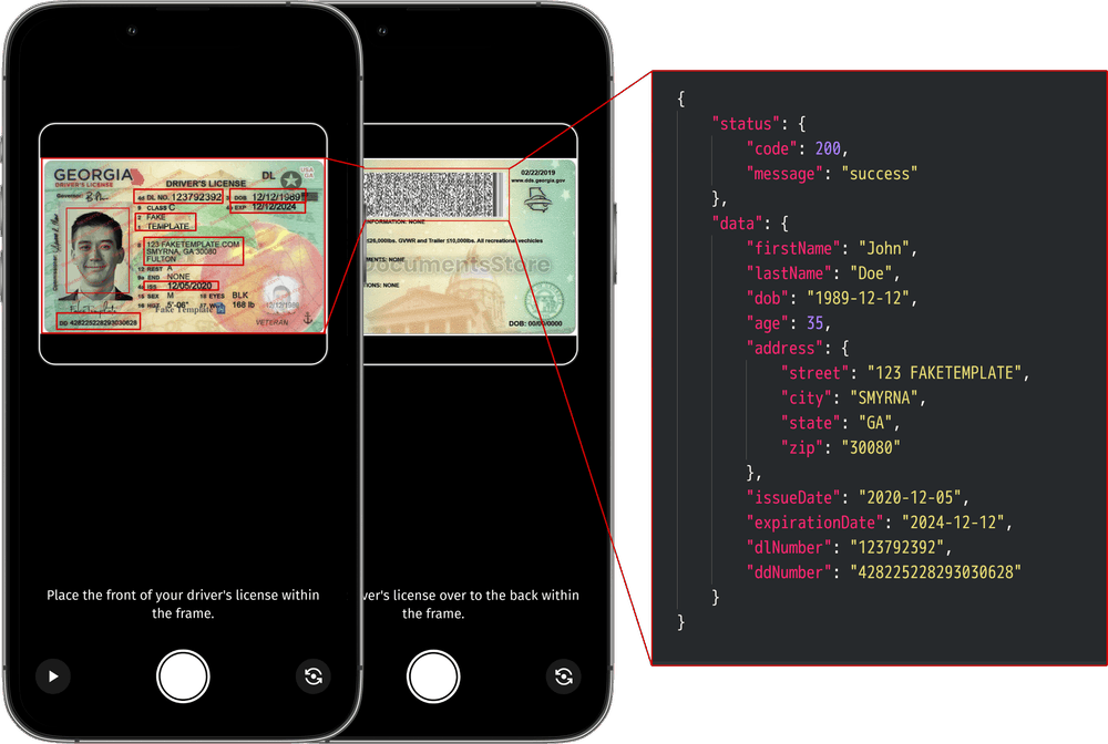 Identity Verification on Phone & Tablet